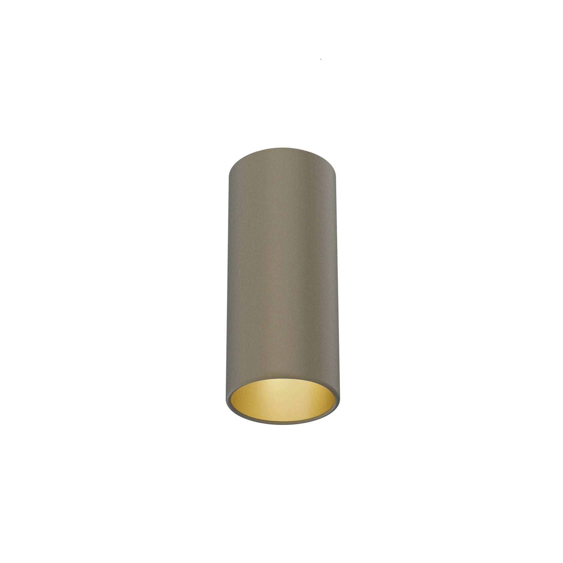 FLOS Architectural Kap Surface Ø100 — Techo/Pared LED 9W 29° 3000K (Blanco/Oro)