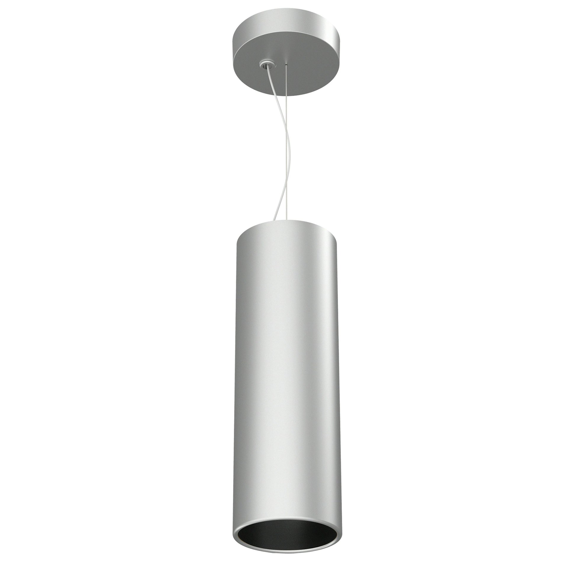 FLOS Architectural Kap Suspension Ø100 — Colgante LED 9W 28° 3000K (Blanco/Negro)