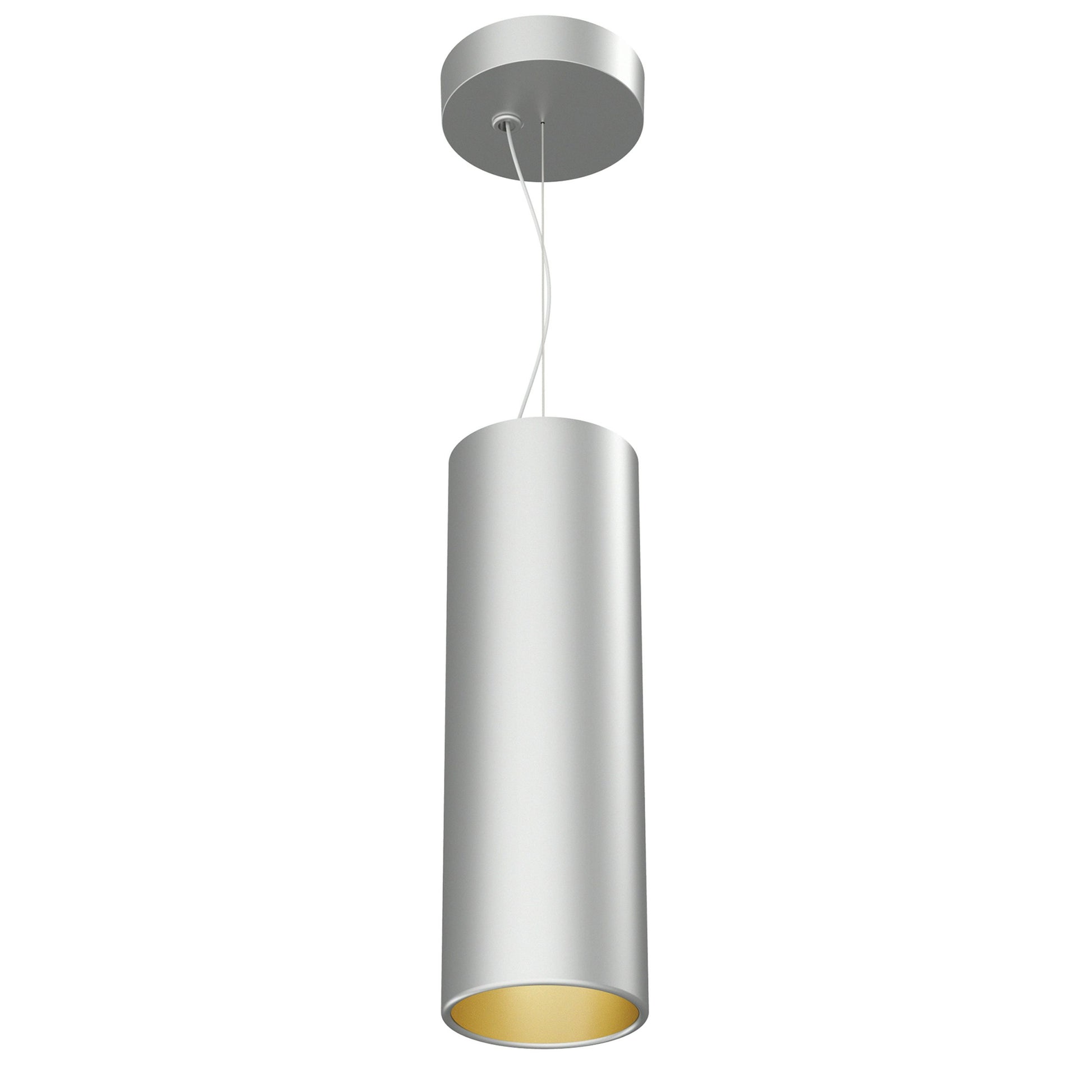 FLOS Architectural Kap Suspension Ø100 — Colgante LED 9W 29° 3000K (Blanco/Oro)