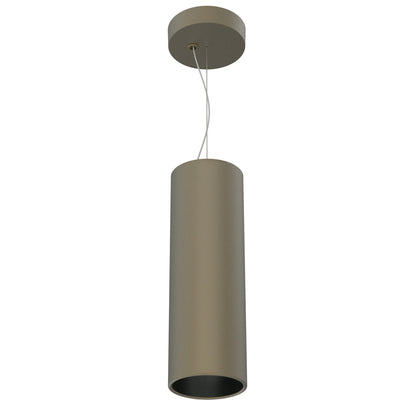 FLOS Architectural Kap Suspension Ø100 — Colgante LED 9W 28° 3000K (Blanco/Negro)