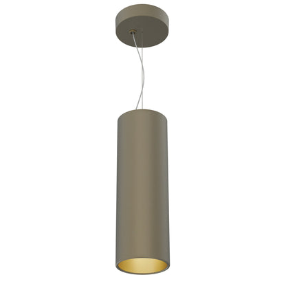 FLOS Architectural Kap Suspension Ø100 — Colgante LED 9W 29° 3000K (Blanco/Oro)