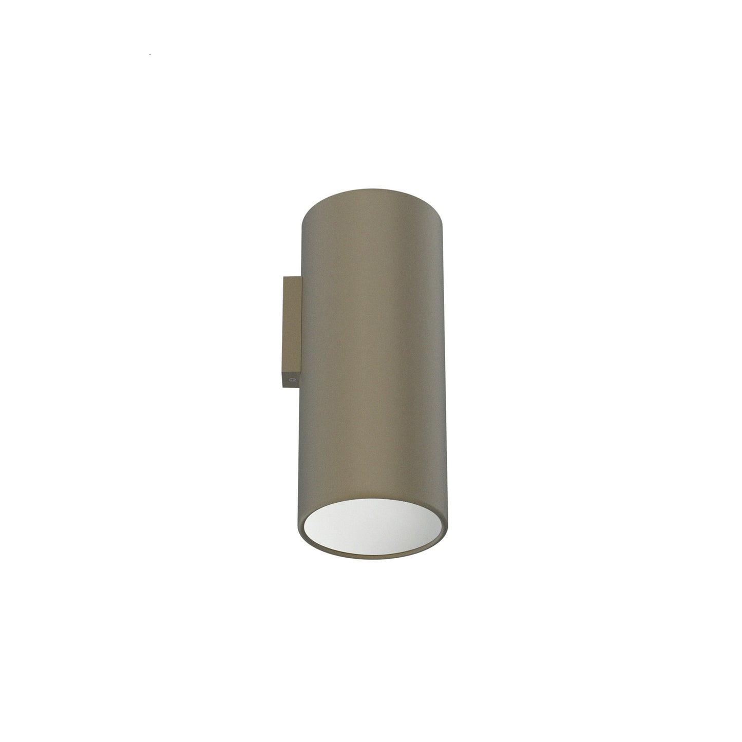 FLOS Architectural Kap Surface Wall Ø100 — Aplique LED 9W 3000K 29° (Blanco/Blanco)