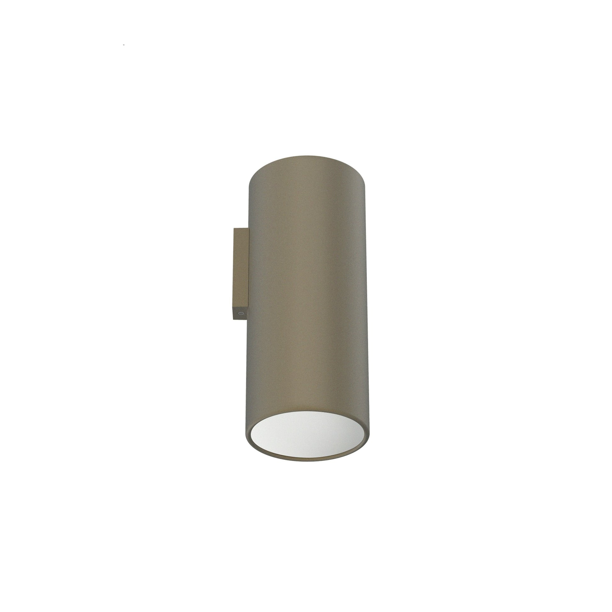 FLOS Architectural Kap Surface Wall Ø100 — Aplique LED 9W 3000K 29° (Blanco/Blanco)