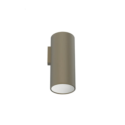 FLOS Architectural Kap Surface Wall Ø100 — Aplique LED 9W 3000K 29° (Blanco/Blanco)
