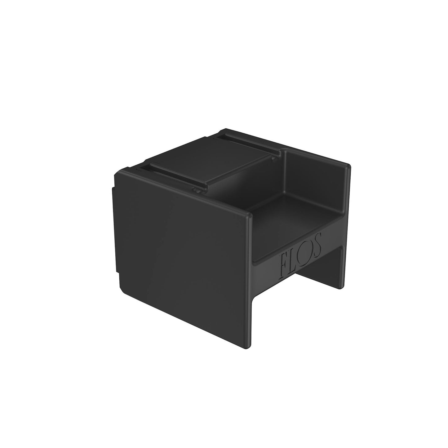 FLOS Architectural The Fast Track Stopper — Tope de Carril 35mm Negro