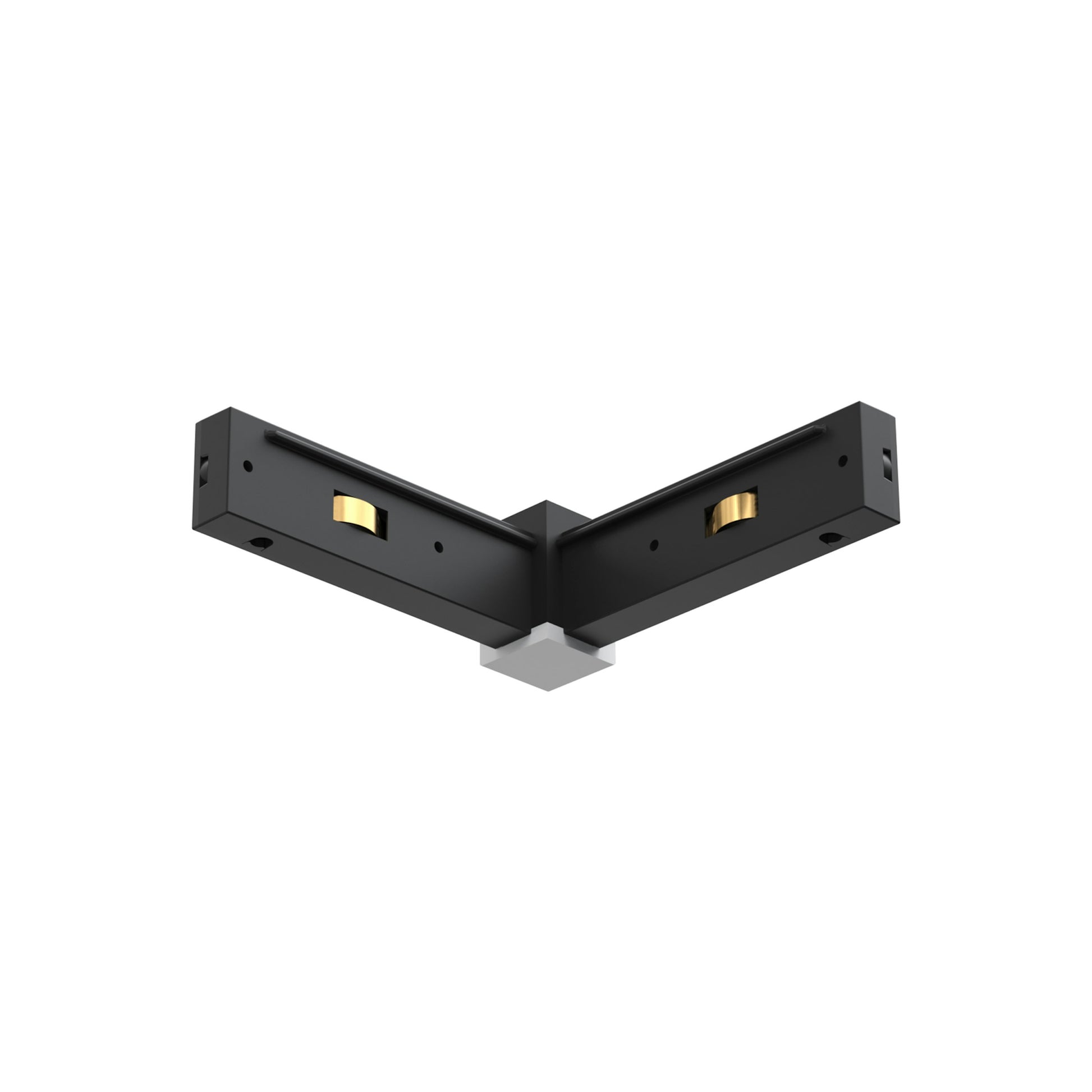 FLOS Architectural The Micro Running Magnet Surface — 90° Corner 120W 24V Clase III (Blanco)