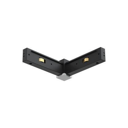 FLOS Architectural The Micro Running Magnet Surface — 90° Corner 120W 24V Clase III (Blanco)