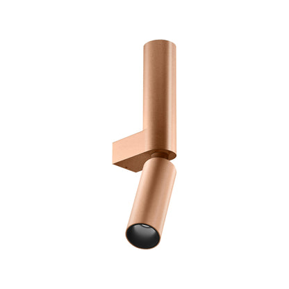 FLOS Architectural C1 Double Spot Wall Small Ø 35 — Spot LED 12W 15° 3000K (Blanco Mate)