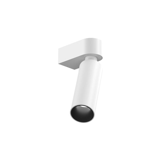 FLOS Architectural C1 Mono Spot Wall Small Ø35 — Spot LED 6W 15° 2700K (Blanco Mate)
