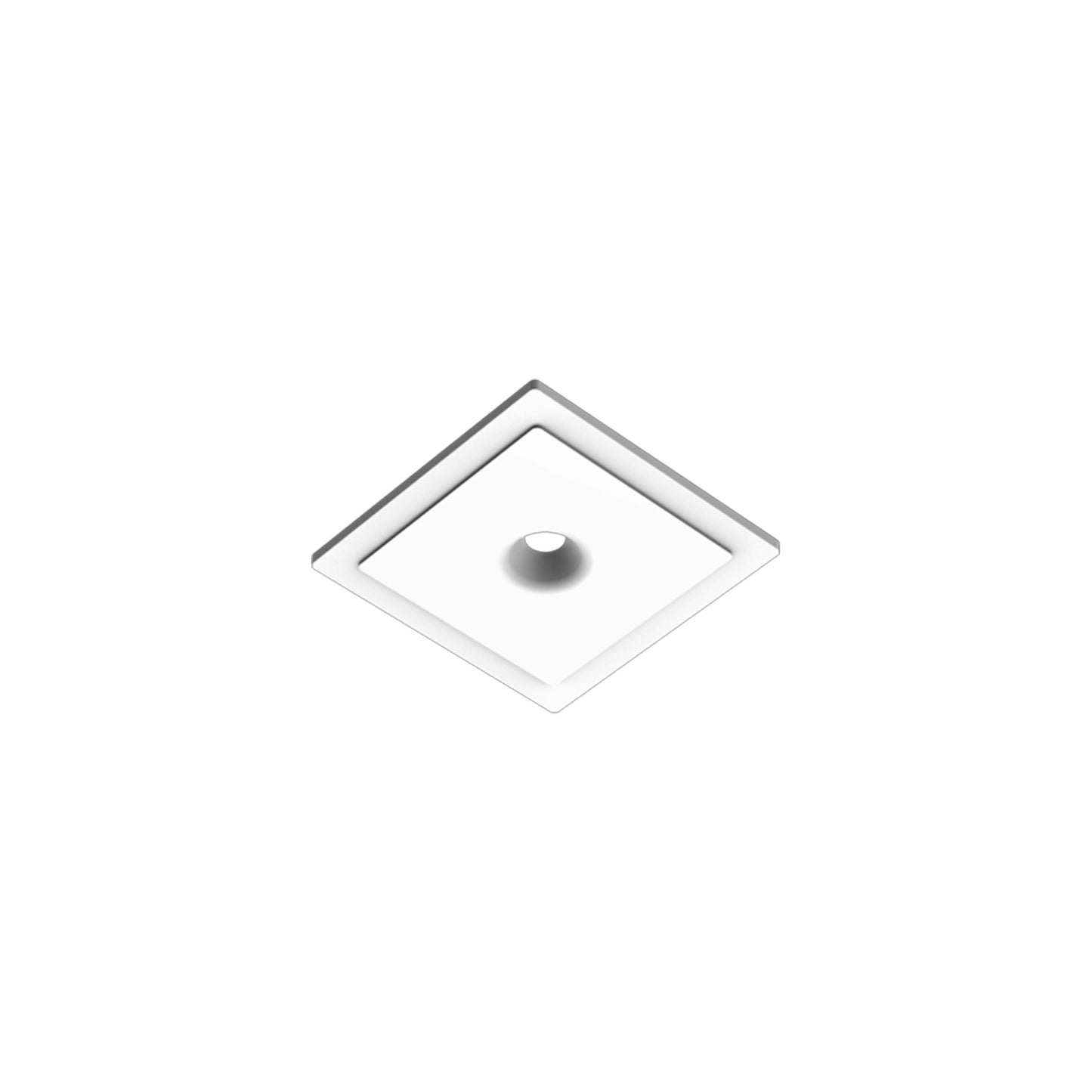 FLOS Architectural Juncos Soft Plate 1L Raw — Semiempotrable 360mm