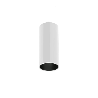 FLOS Architectural Kap Surface Ø100 — Techo/Pared LED 9W 28° 3000K (Blanco/Negro)