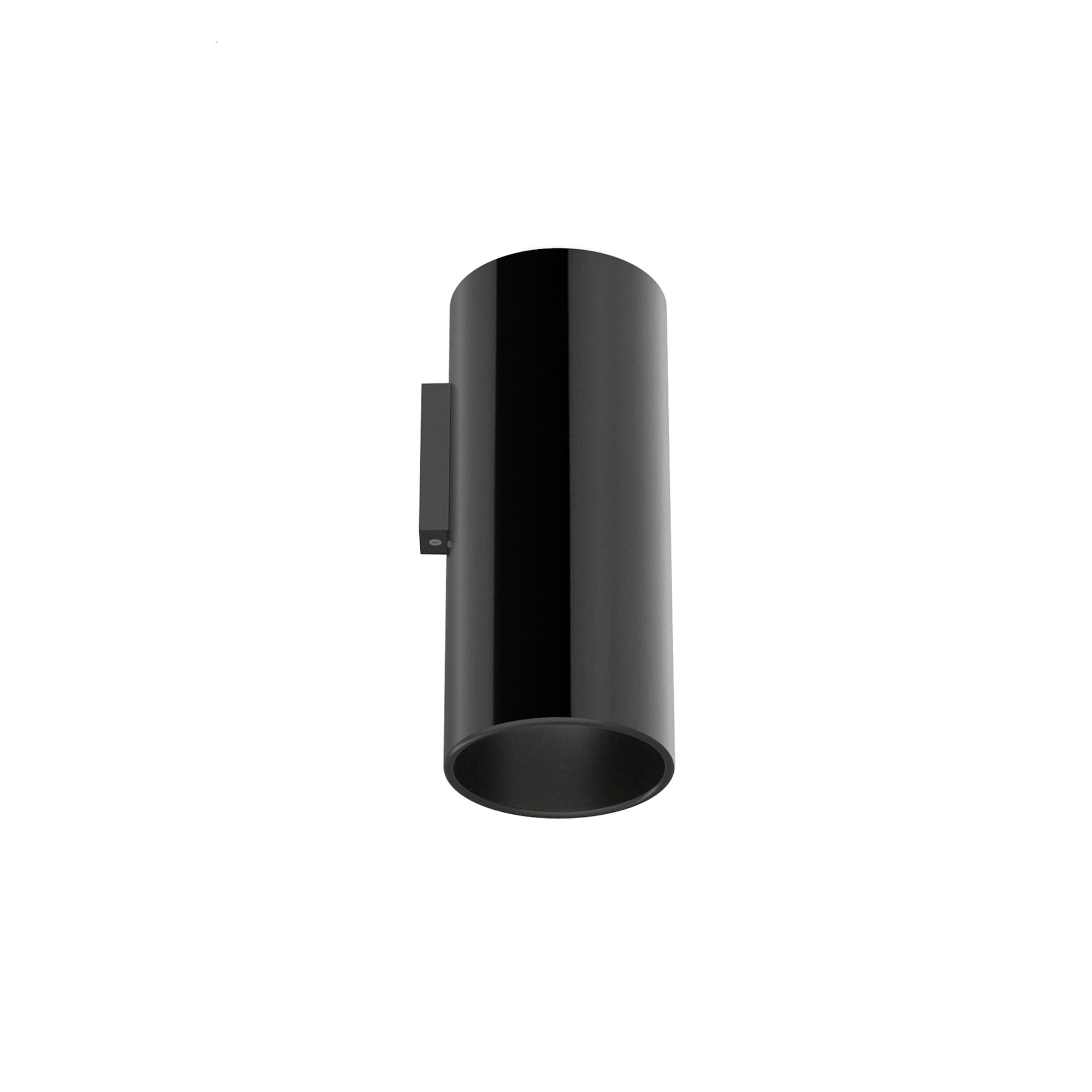 FLOS Architectural Kap Surface Wall Ø100 — Aplique LED 9W 3000K 28° (Blanco/Negro)