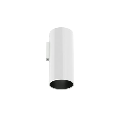 FLOS Architectural Kap Surface Wall Ø100 — Aplique LED 9W 3000K 28° (Blanco/Negro)