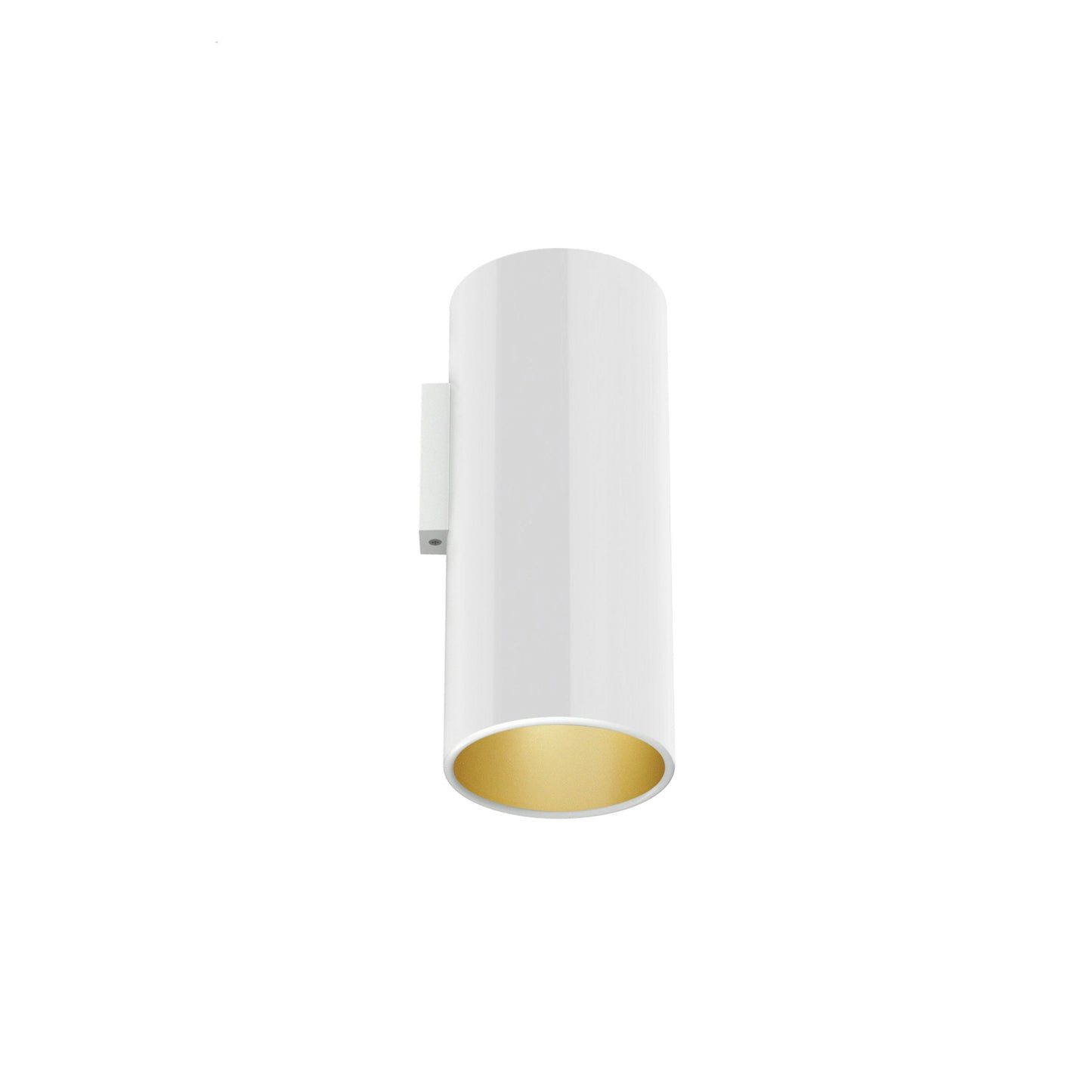 FLOS Architectural Kap Surface Wall Ø100 — Aplique LED 9W 3000K 29° (Blanco/Oro)