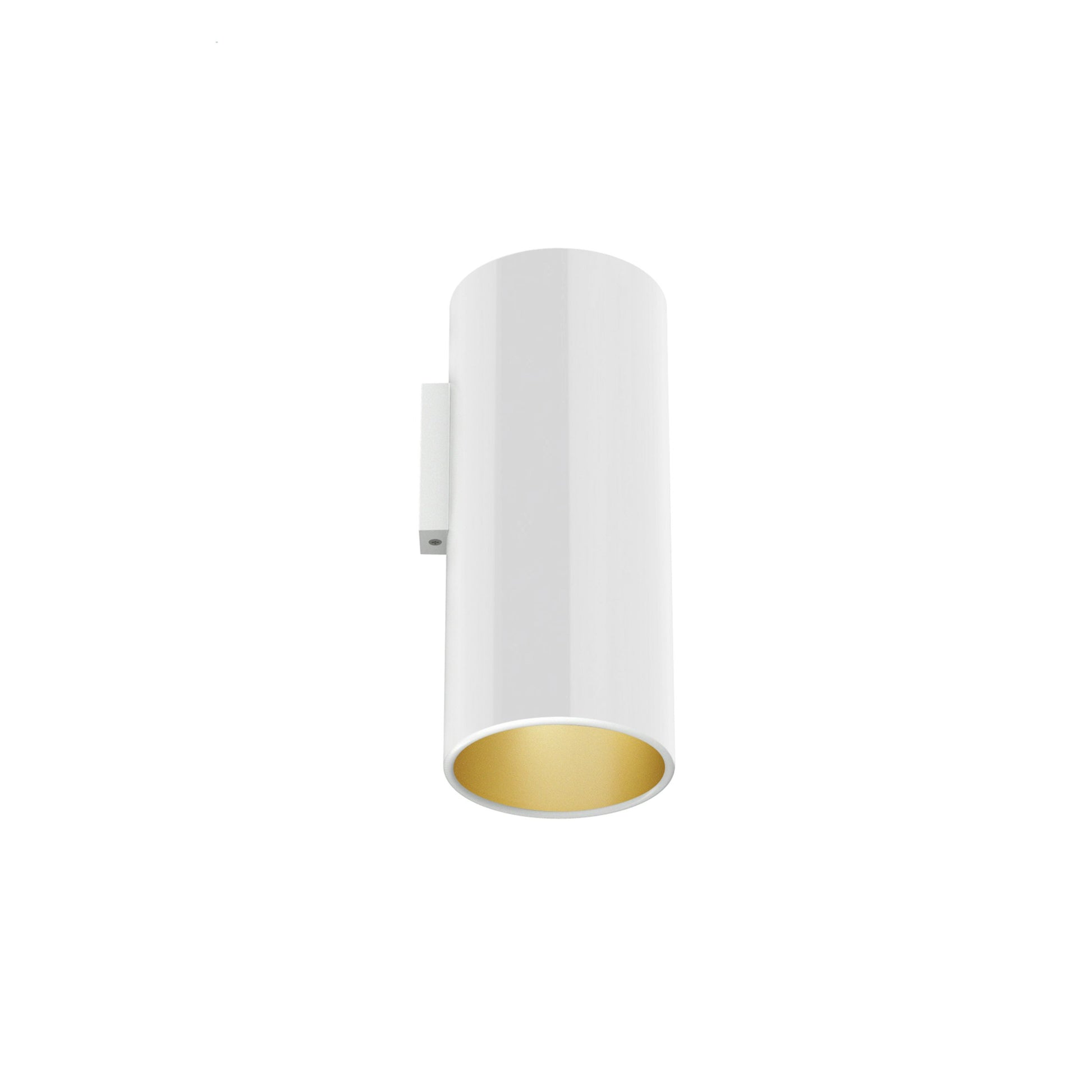 FLOS Architectural Kap Surface Wall Ø100 — Aplique LED 9W 3000K 29° (Blanco/Oro)