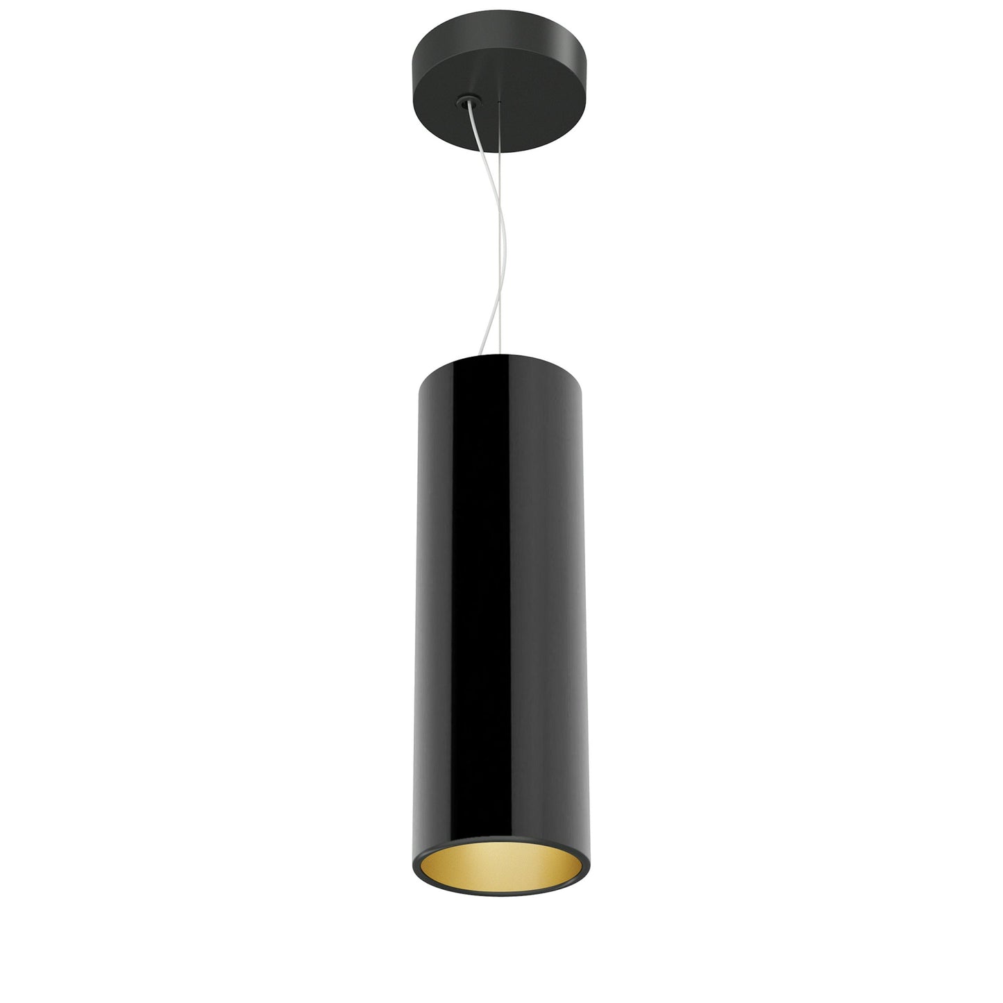 FLOS Architectural Kap Suspension Ø100 — Colgante LED 9W 29° 3000K (Blanco/Oro)