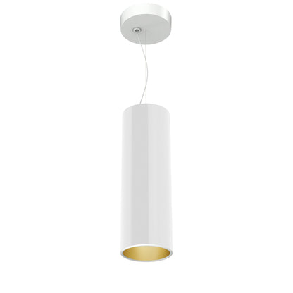 FLOS Architectural Kap Suspension Ø100 — Colgante LED 9W 29° 3000K (Blanco/Oro)