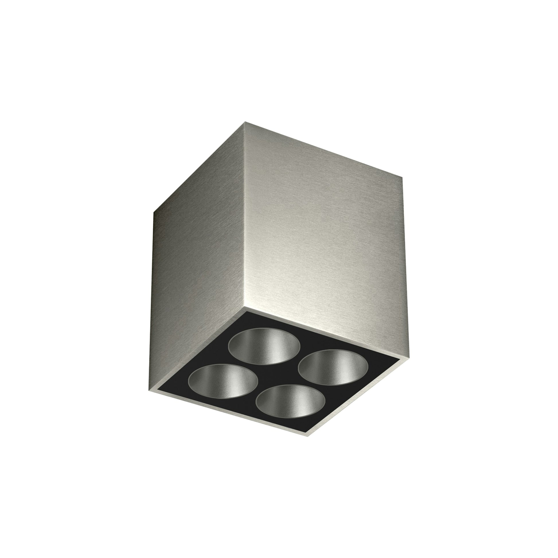 FLOS Architectural Light Shadow Surface 4-Spot Square Spot — LED 800lm 12° 3000K
