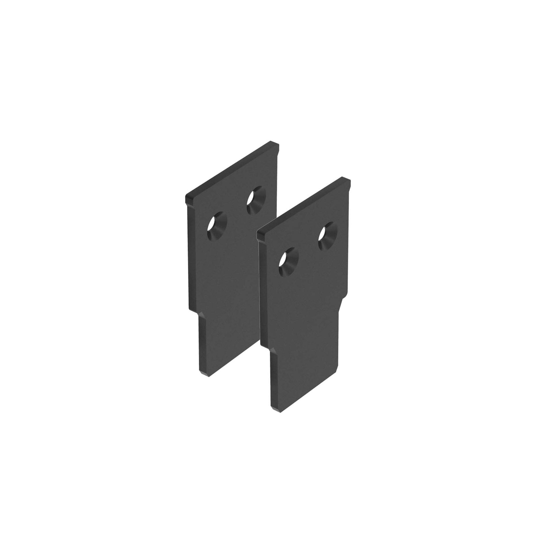 FLOS Architectural The Tracking Magnet Recessed End Caps — Perfil Empotrable 45mm Negro