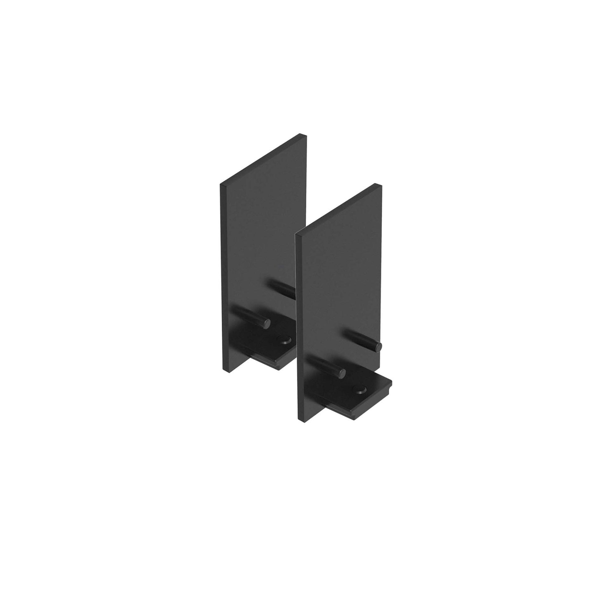 FLOS Architectural The Tracking Magnet Suspension Profile End Caps — Blanco