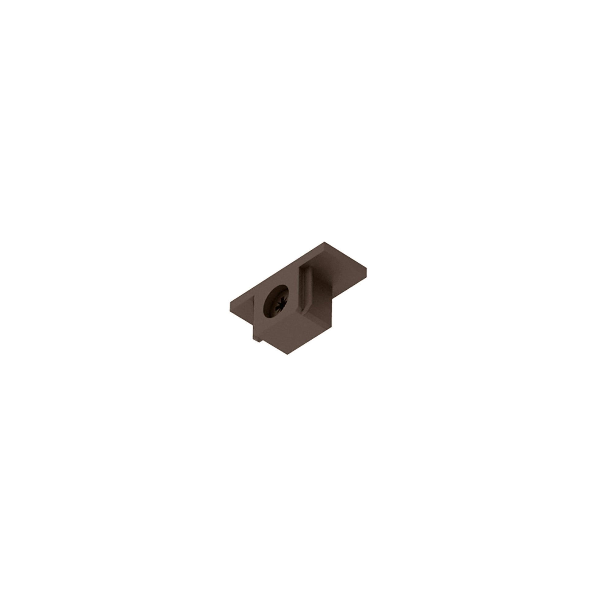 FLOS Architectural Zero Track End Cap — Tapa Perfil Superficie (Blanco)