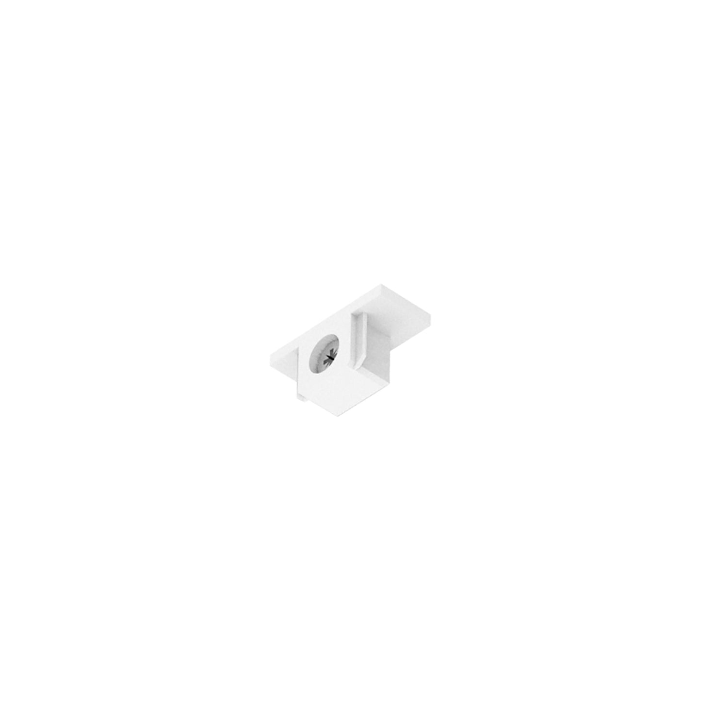 FLOS Architectural Zero Track End Cap — Tapa Perfil Superficie (Blanco)