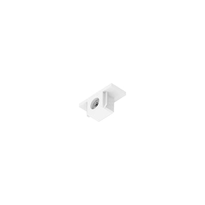 FLOS Architectural Zero Track End Cap — Tapa Perfil Superficie (Blanco)