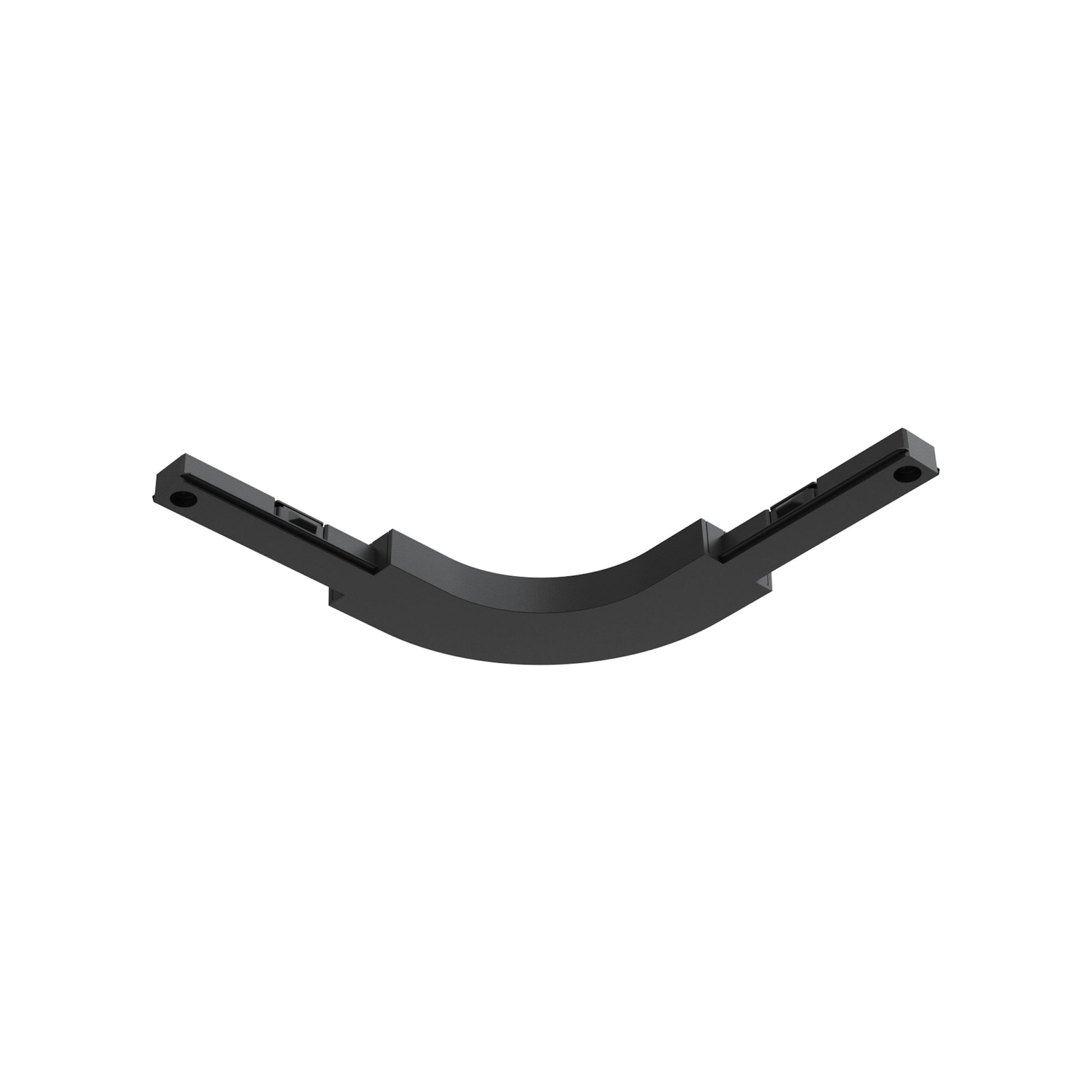 FLOS Architectural Zero Track Curva Interior — Perfil de Superficie Blanco
