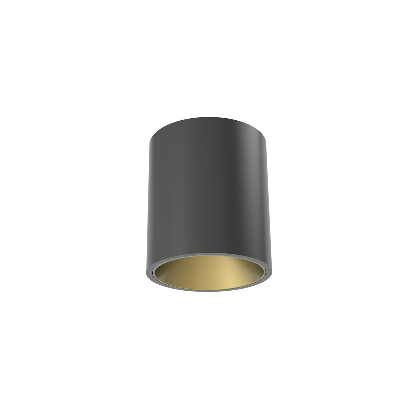 FLOS Architectural Kap 80 Surface Round Optic Spot — LED 9.2W 19° 2700K (Blanco/Oro)