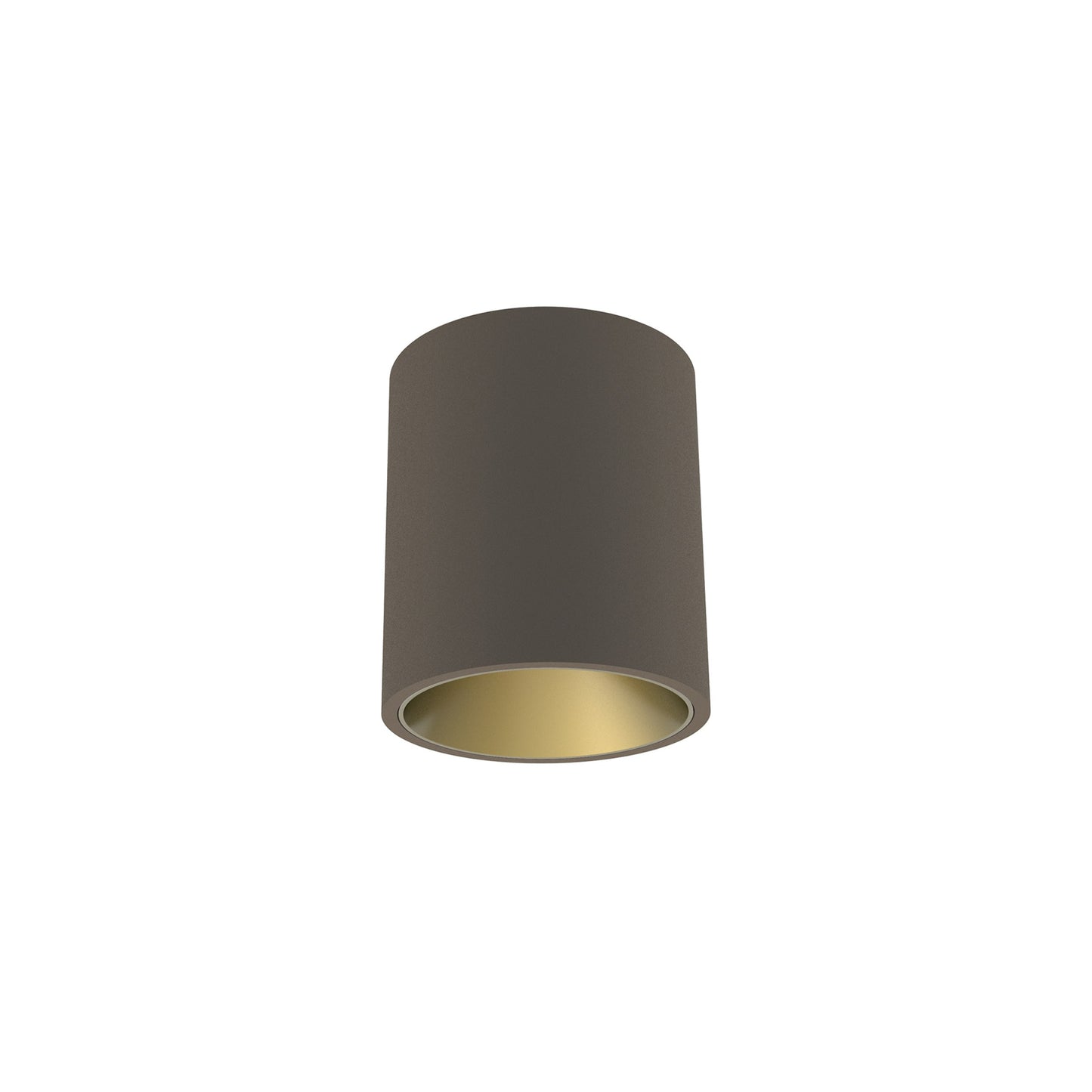 FLOS Architectural Kap 80 Surface Round — LED 9.2W 618lm 26° 3000K (Blanco/Oro)