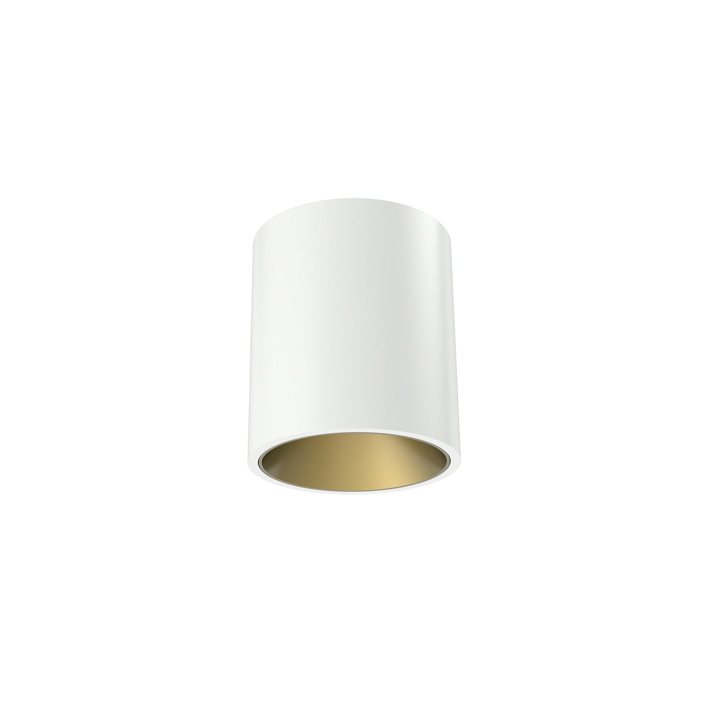 FLOS Architectural Kap 80 Surface — Luminaria de Superficie LED 9.2W 26° 2700K (Blanco/Oro)