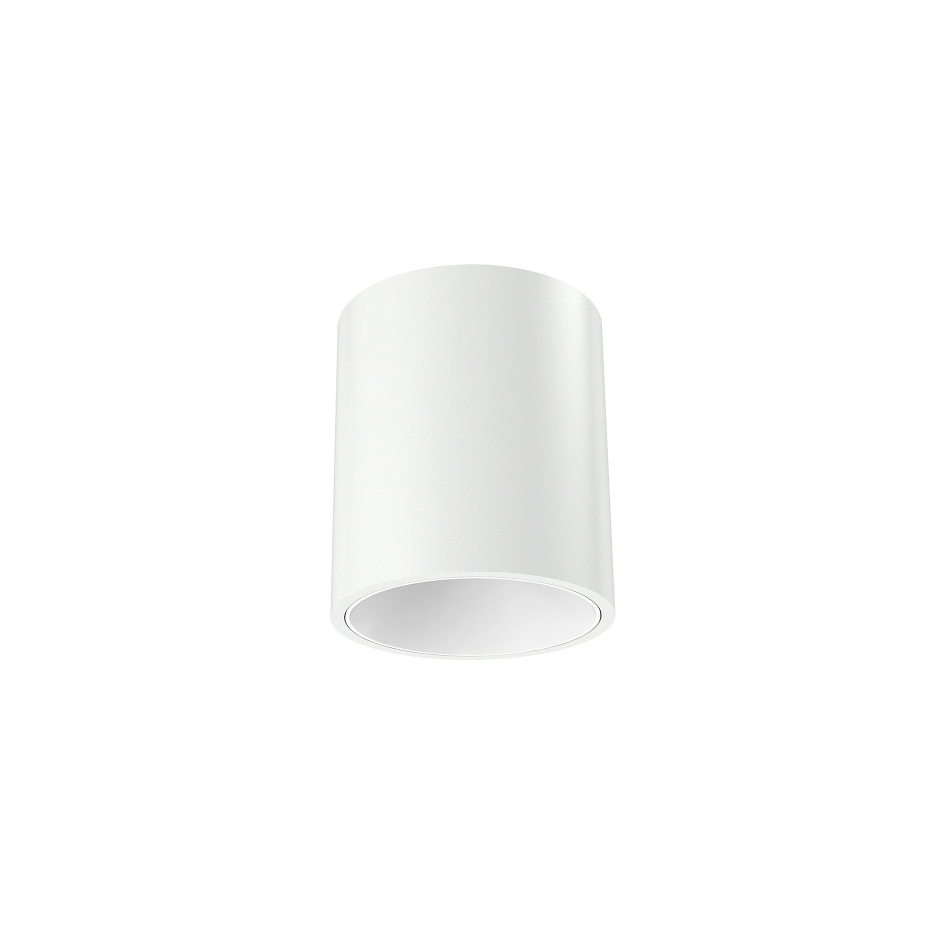 FLOS Architectural Kap 80 Surface Round — LED 9.2W 630lm 26° 3000K (Blanco/Blanco)