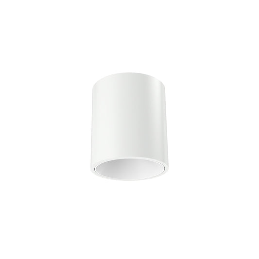 FLOS Architectural Kap 80 Surface Optic Spot DALI — LED 9.2W 19° 3000K Casambi (Blanco/Blanco)