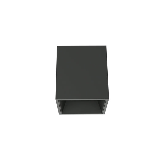 FLOS Architectural Kap 80 Surface Square — Superficie LED 9.2W 25° 3000K Blanco/Negro