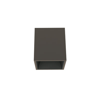 FLOS Architectural Kap 80 Surface Square — Superficie LED 9.2W 25° 3000K Blanco/Negro