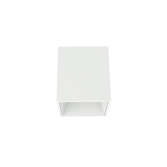 FLOS Architectural Kap 80 Surface Square — LED 9.2W 25° 2700K Casambi (Blanco)