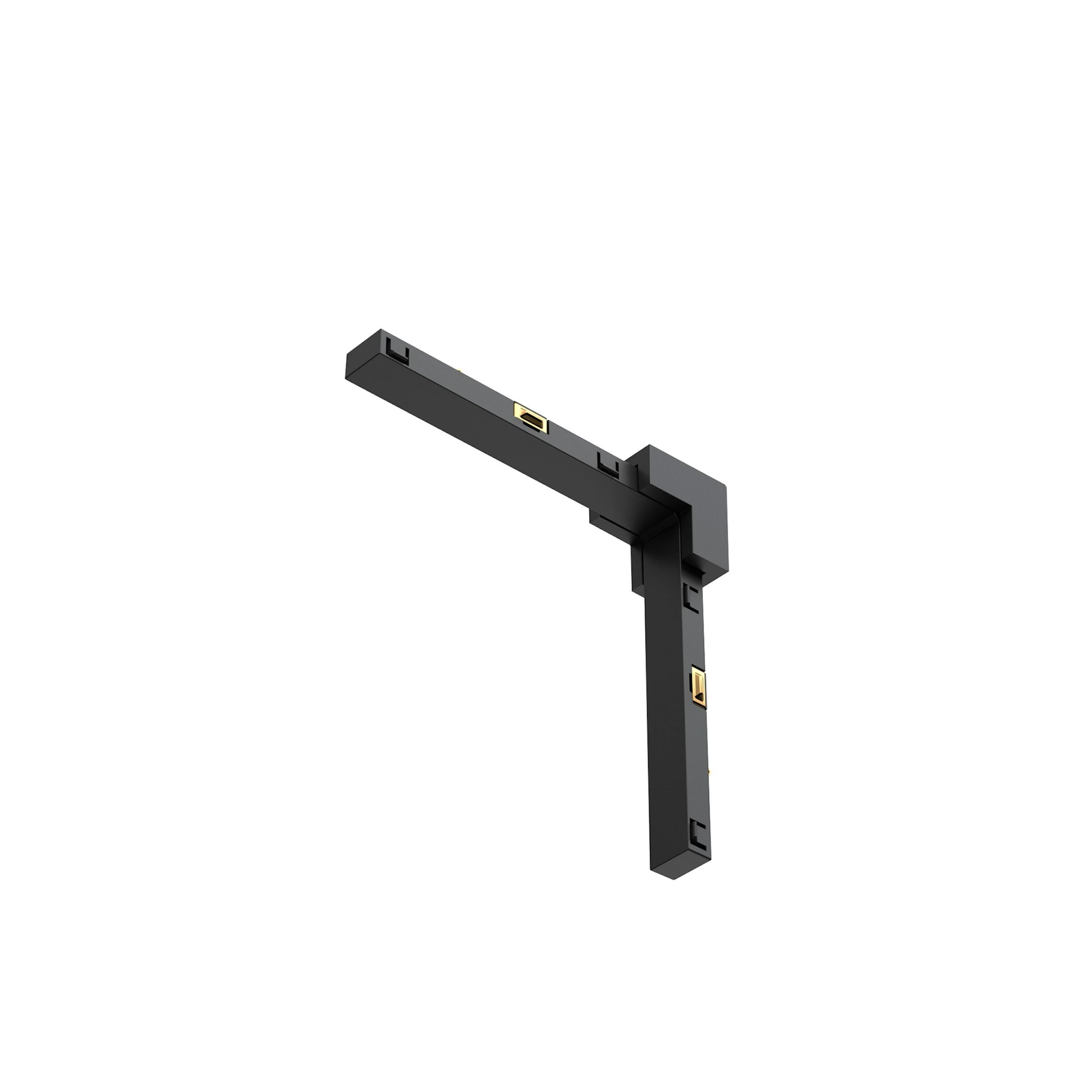 FLOS Architectural Inner Corner — Accesorio sistema Zero Track Pro (Negro)