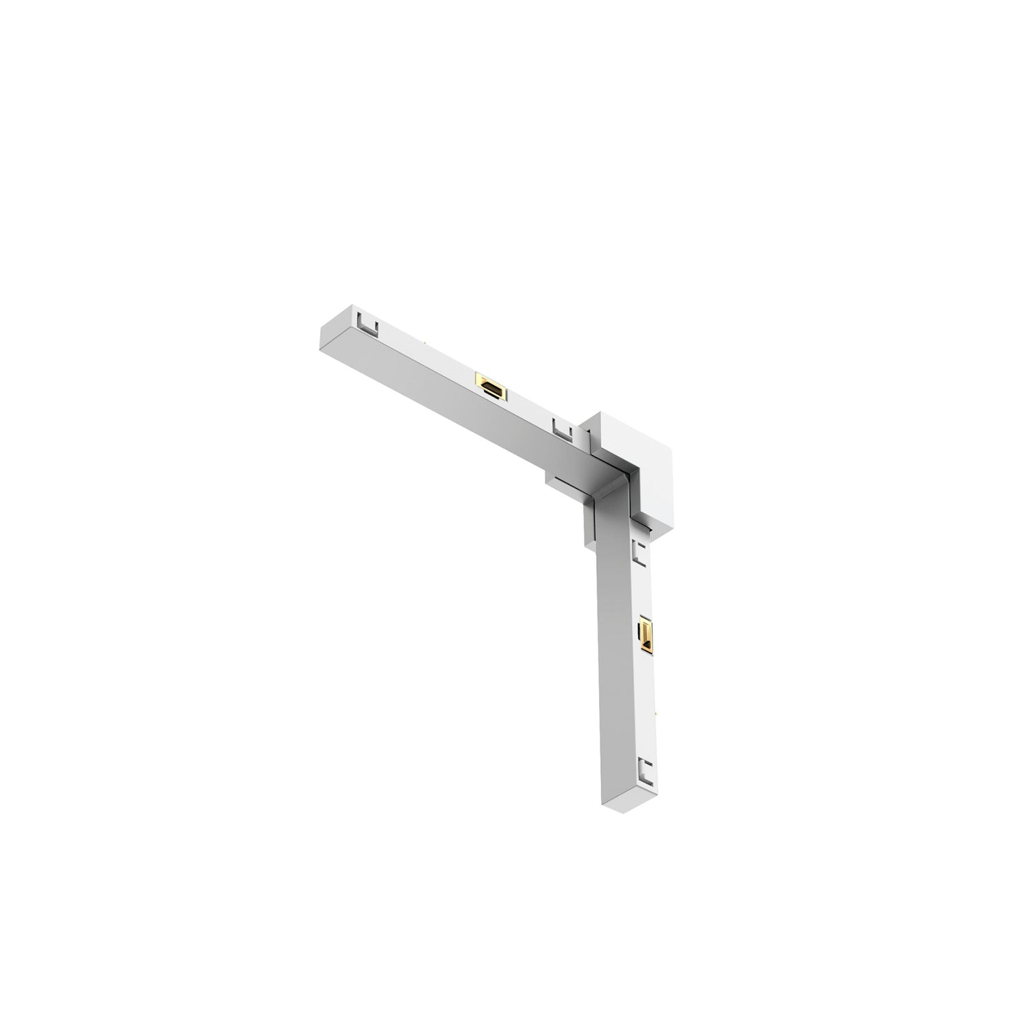 FLOS Architectural Inner Corner — Accesorio sistema Zero Track Pro (Negro)