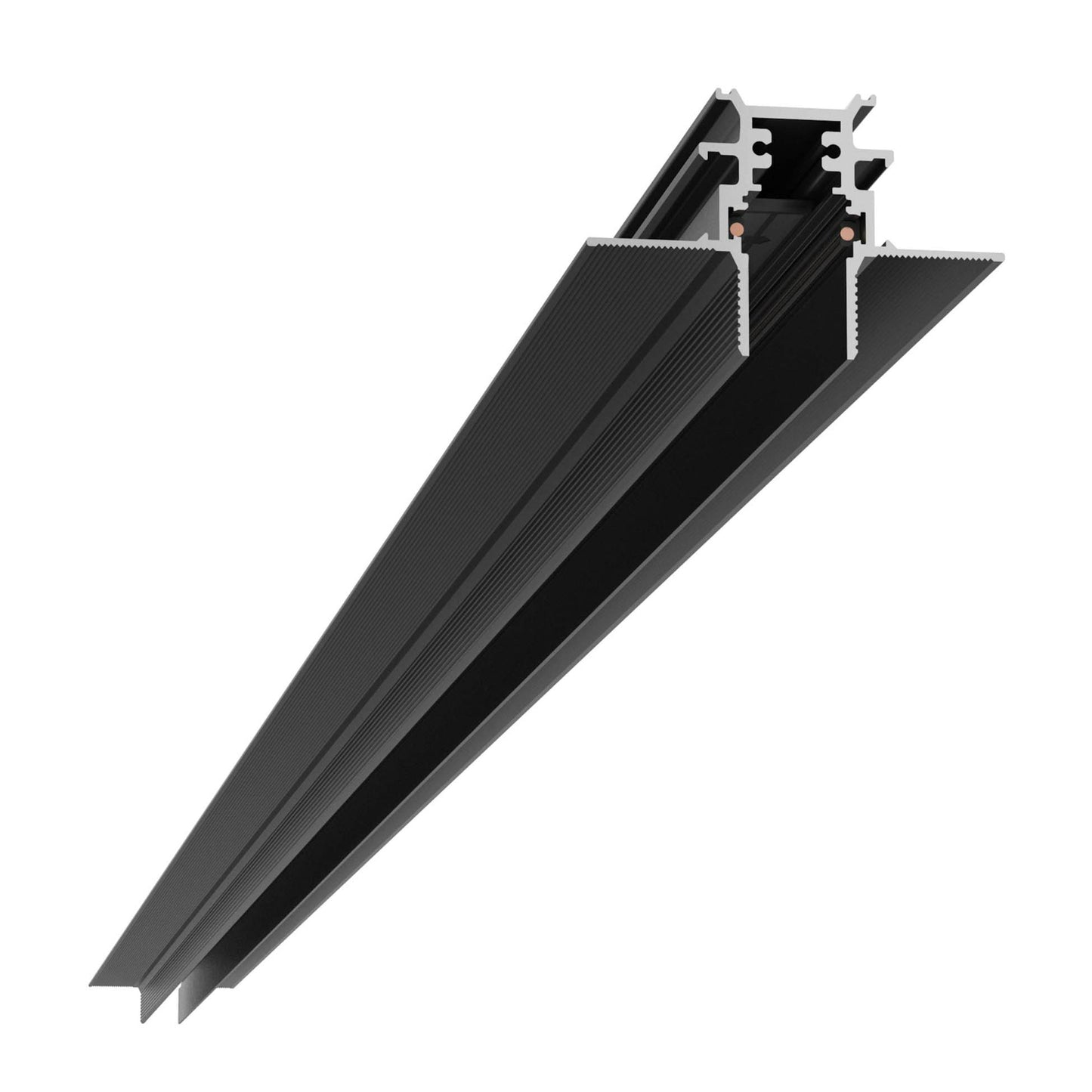 FLOS Architectural The Tracking Magnet — Perfil Empotrable DALI/1-10V 48V Negro