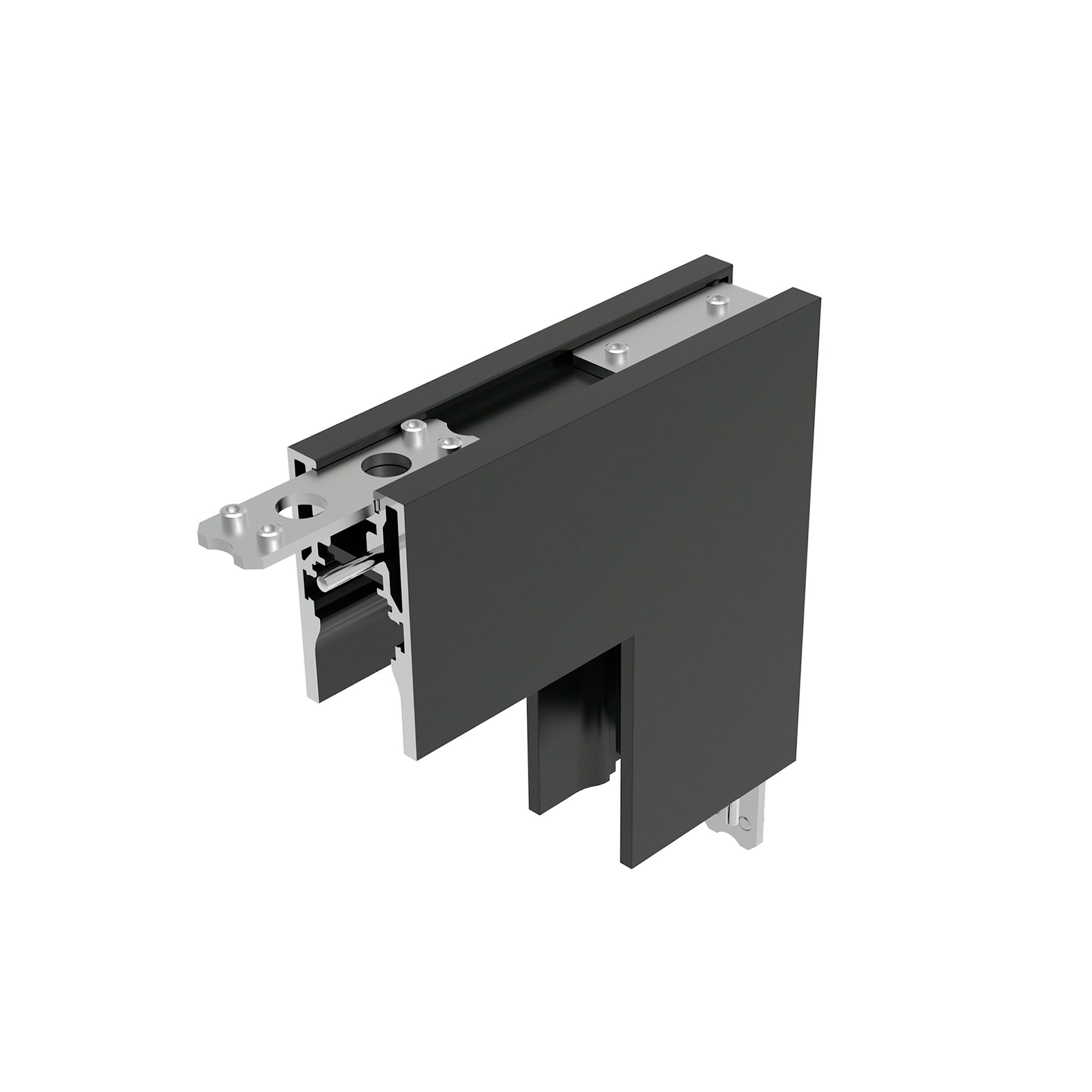 FLOS Architectural Tracking Magnet — Esquina Interior Perfil Superficie Blanco