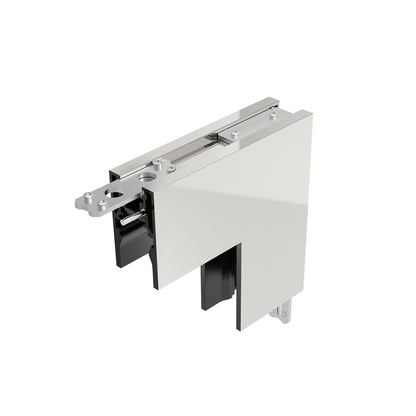 FLOS Architectural Tracking Magnet — Esquina Interior Perfil Superficie Blanco