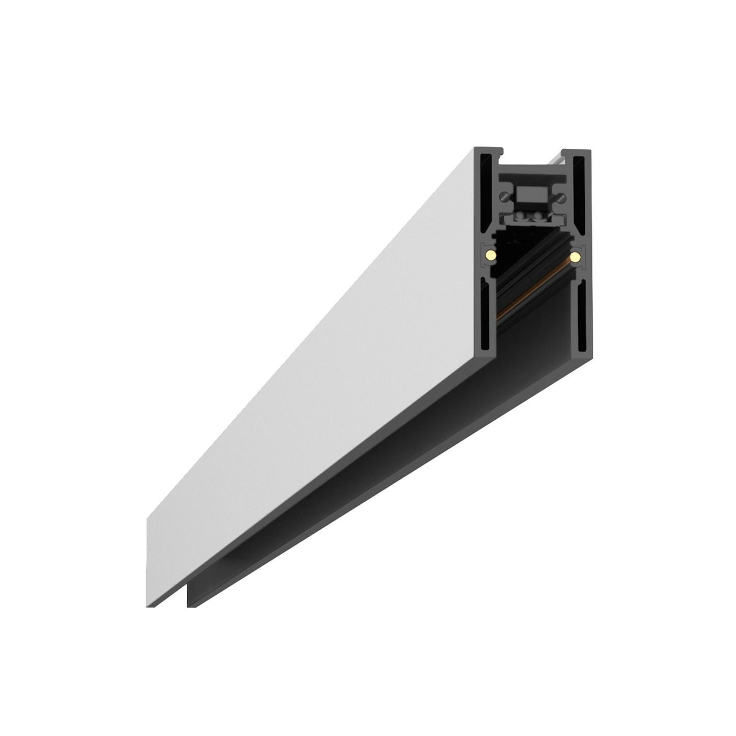 FLOS Architectural The Tracking Magnet — Perfil de Riel 48V Blanco 3000mm