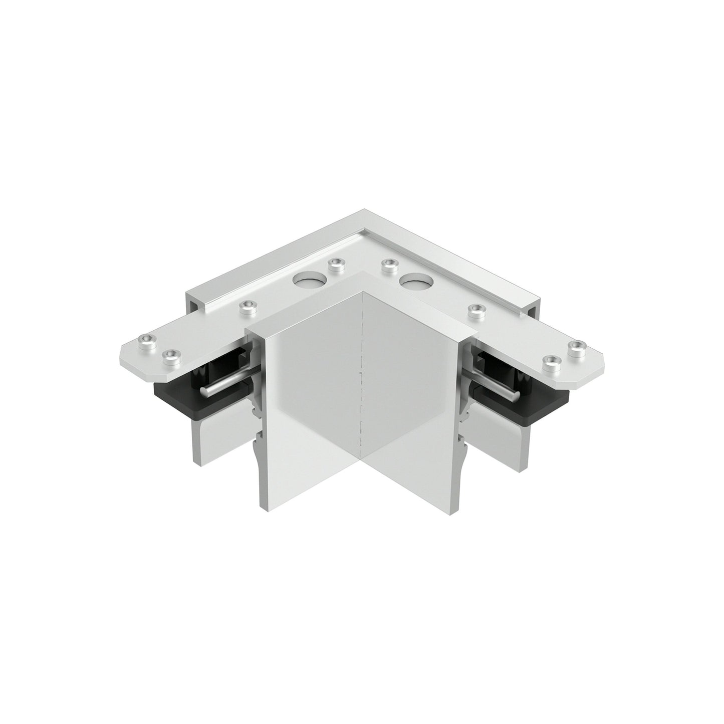 FLOS Architectural The Tracking Magnet Profile 90° — Esquina mecánica sistema (Blanco)