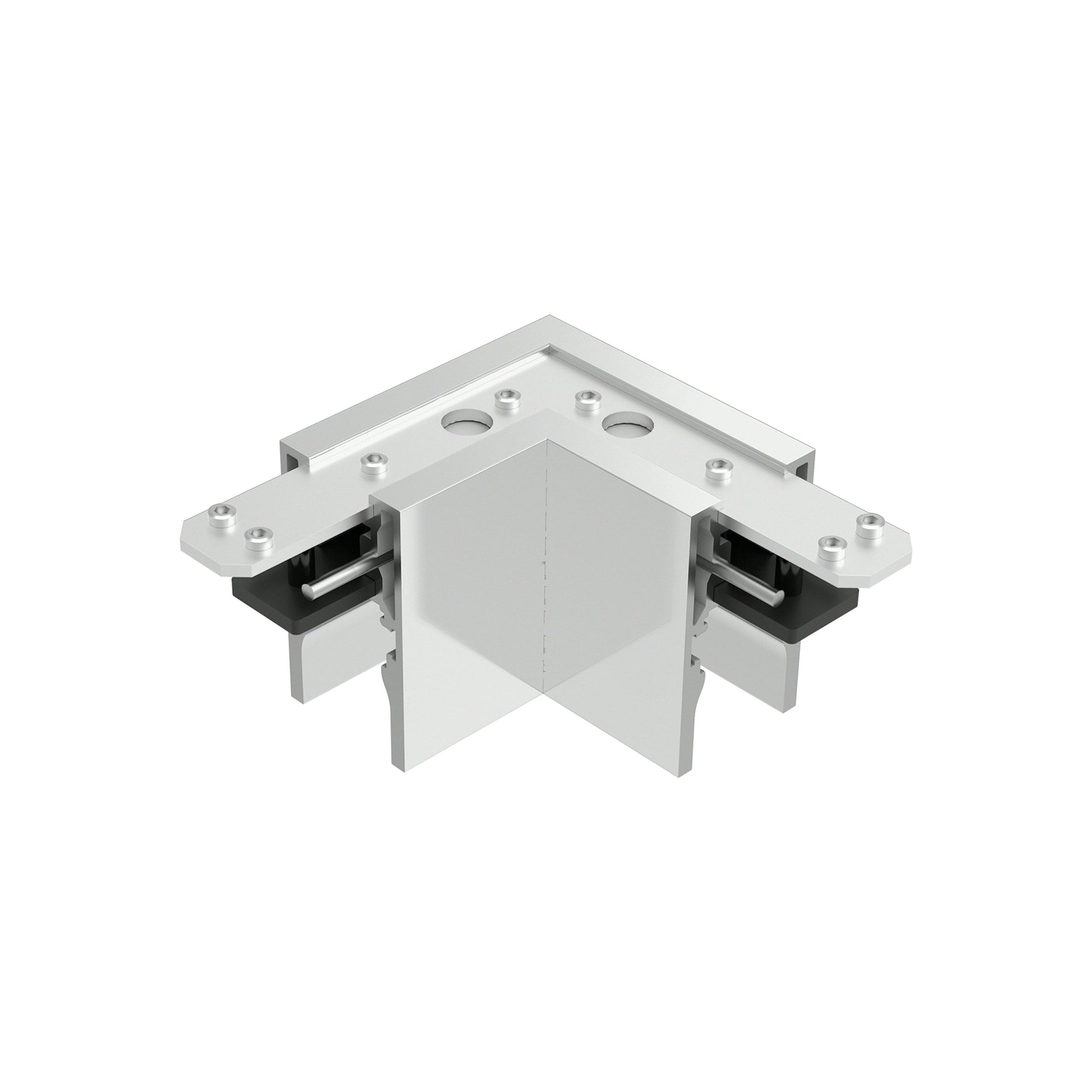 FLOS Architectural The Tracking Magnet Profile 90° — Esquina mecánica sistema (Blanco)