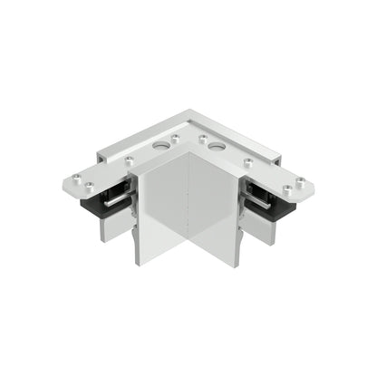 FLOS Architectural The Tracking Magnet Profile 90° — Esquina mecánica sistema (Blanco)