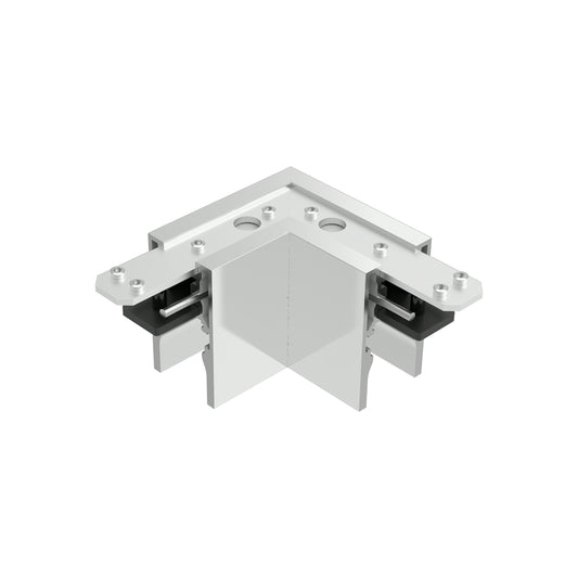 FLOS Architectural The Tracking Magnet Profile 90° — Esquina mecánica sistema (Blanco)