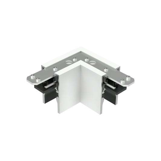FLOS Architectural The Tracking Magnet Profile 90° — Esquina mecánica sistema (Blanco)