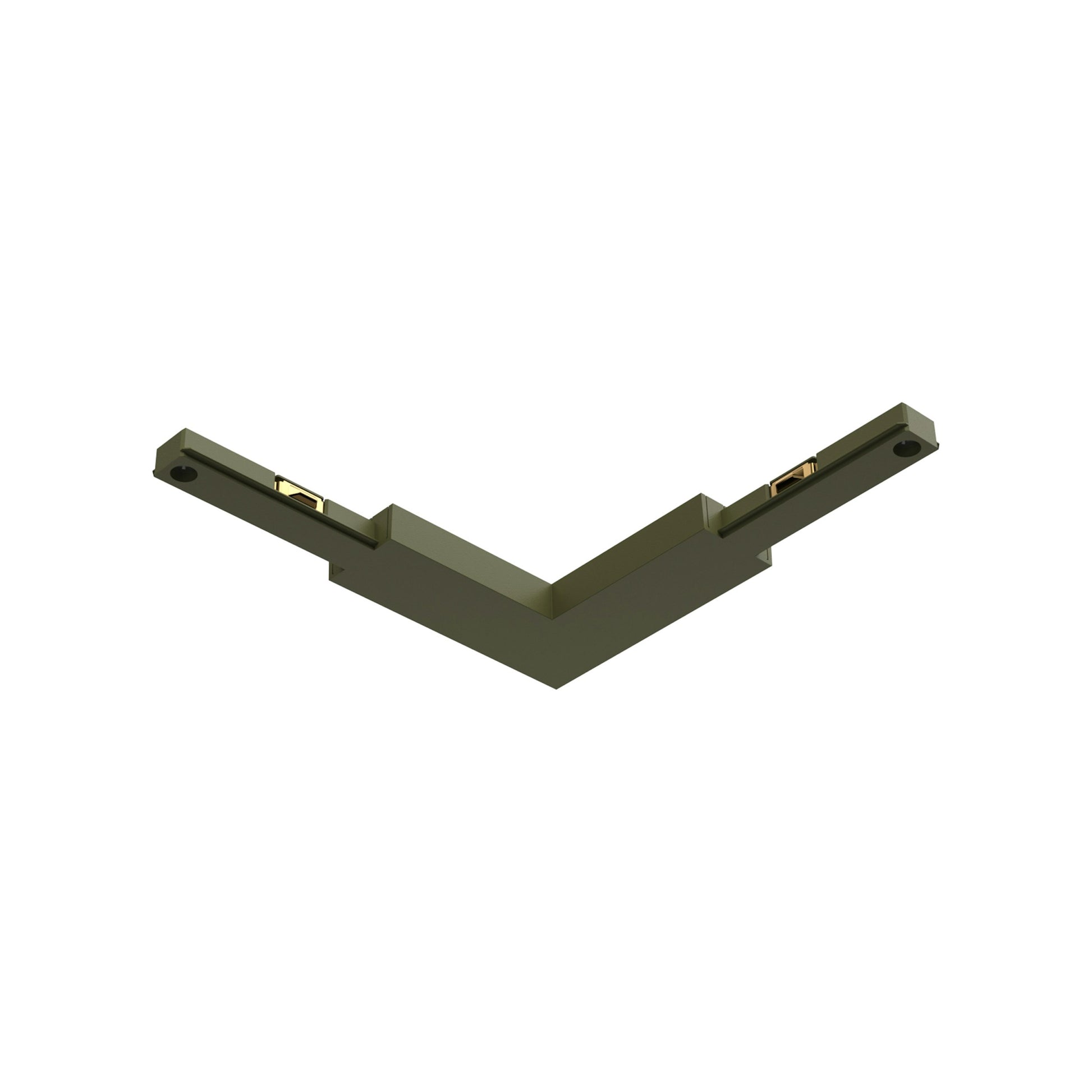 FLOS Architectural Zero Track 90º Flat Corner — Perfil de superficie