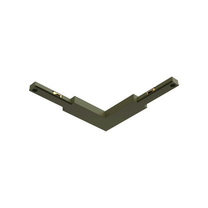 FLOS Architectural Zero Track 90º Flat Corner — Perfil de superficie