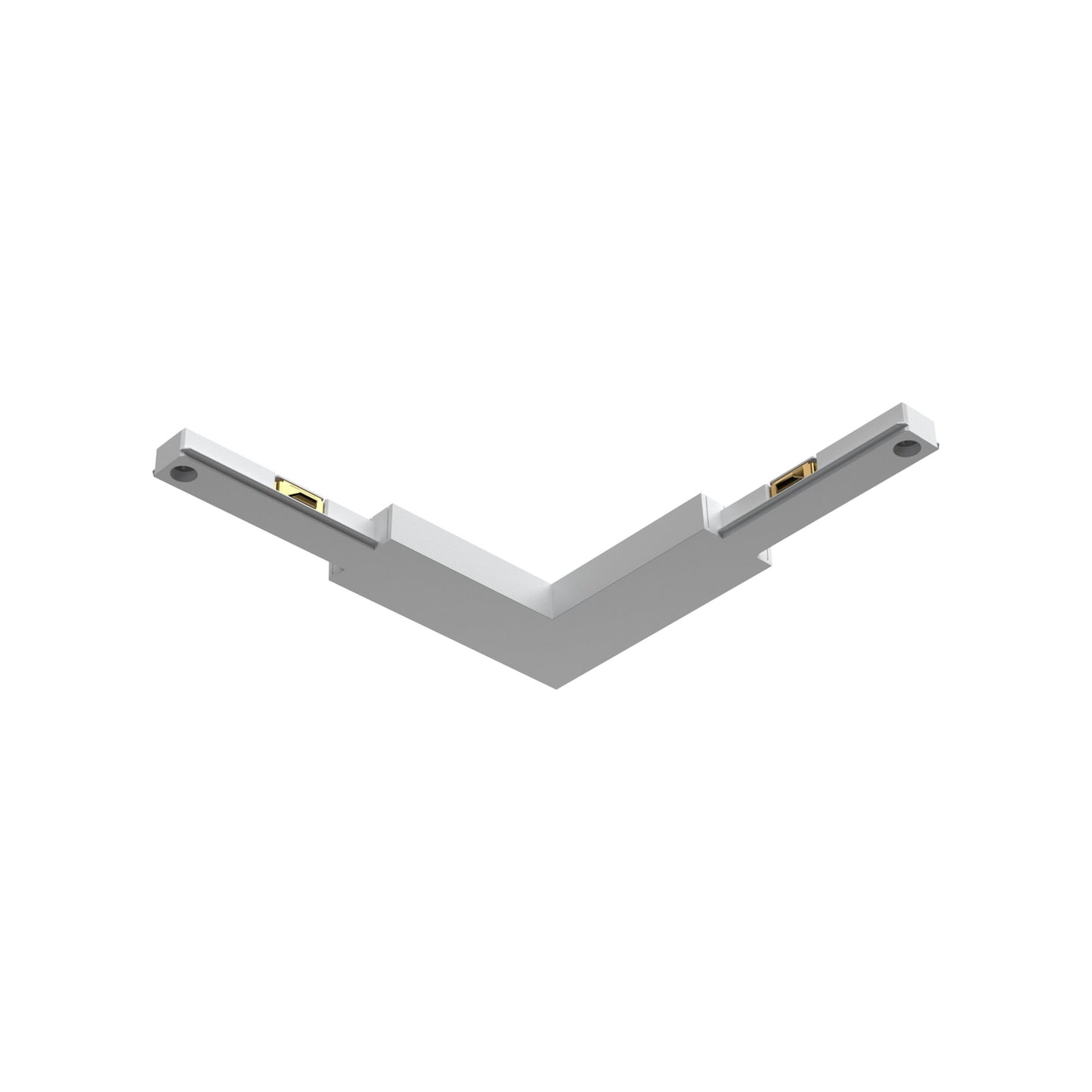 FLOS Architectural Zero Track 90º Flat Corner — Perfil de superficie